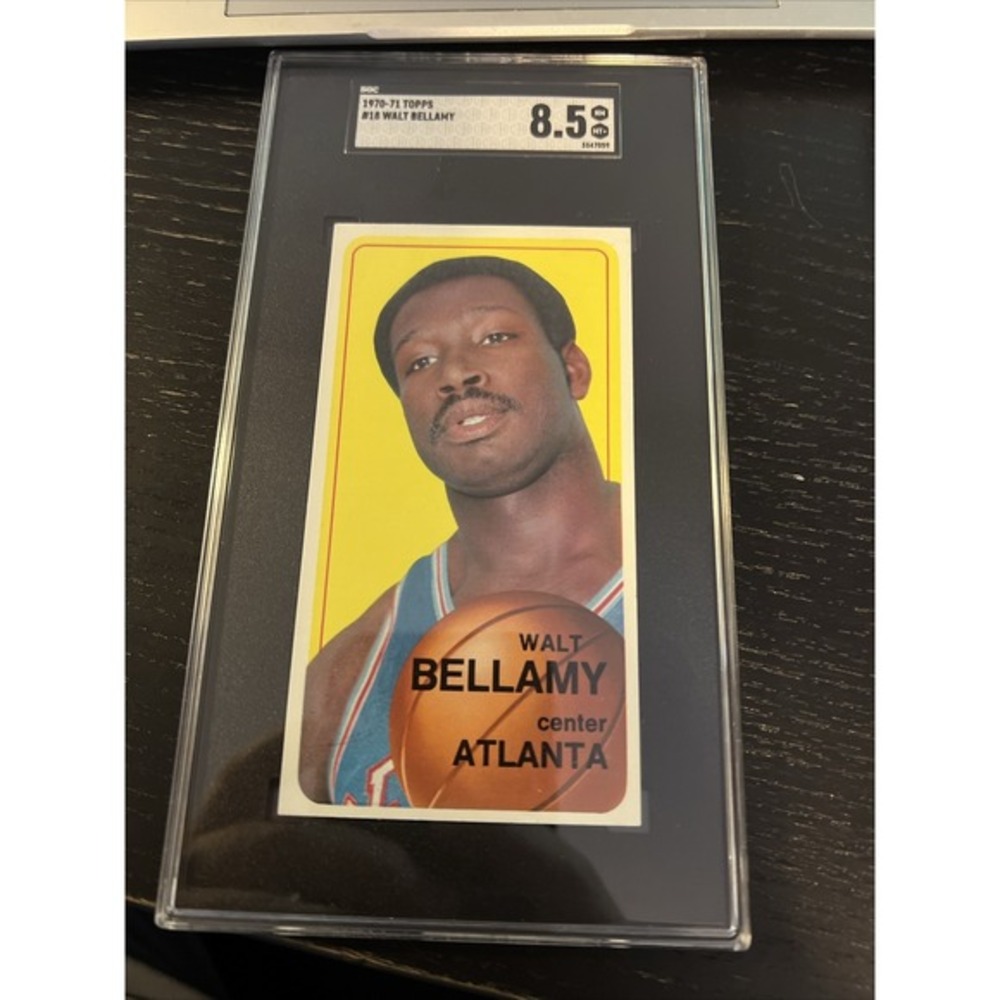 1970 Topps Walt Bellamy #18 SGC 8.5 NM-MT+ Atlanta Hawks HOF "HIGH GRADE"‎ 🔥
